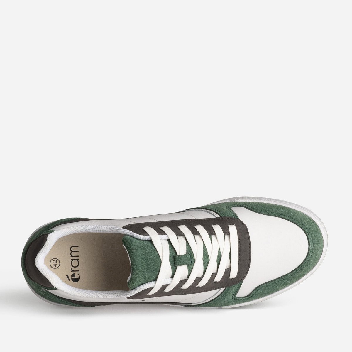 Basket en cuir DOM blanc, ERAM