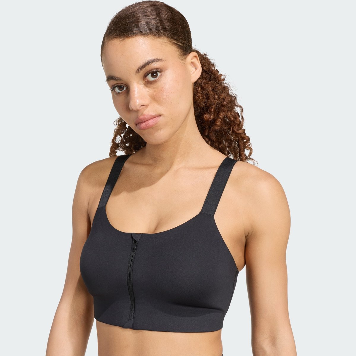 Brassière Zippée Optimé Maintien Élevé Brassière Zippée Optimé Maintien Élevé black, adidas Performance