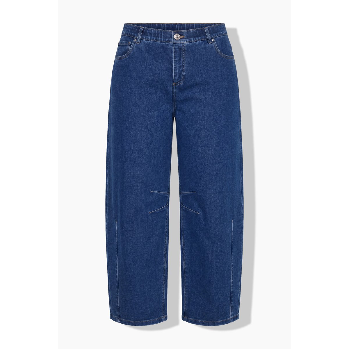 Jean Barrel 5 poches, jambe Wide Ballon bleu jean, STUDIO UNTOLD