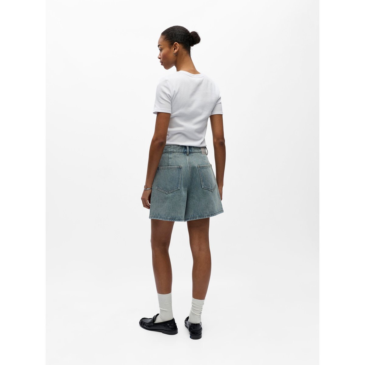 Short light blue denim, OBJECT