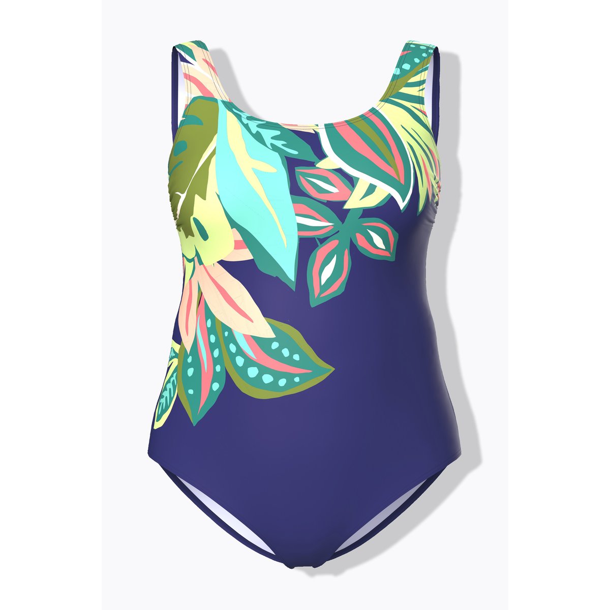Maillot de bain sans bonnets souples indigo, ULLA POPKEN