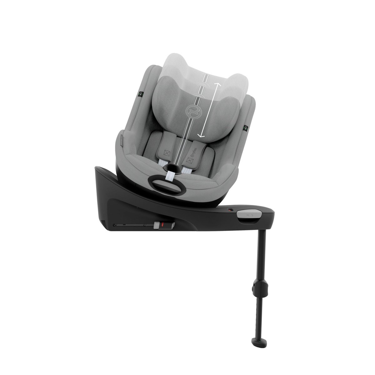Siège auto Sirona G3 i-Size rotatif Tissu Plus gris stone grey, CYBEX