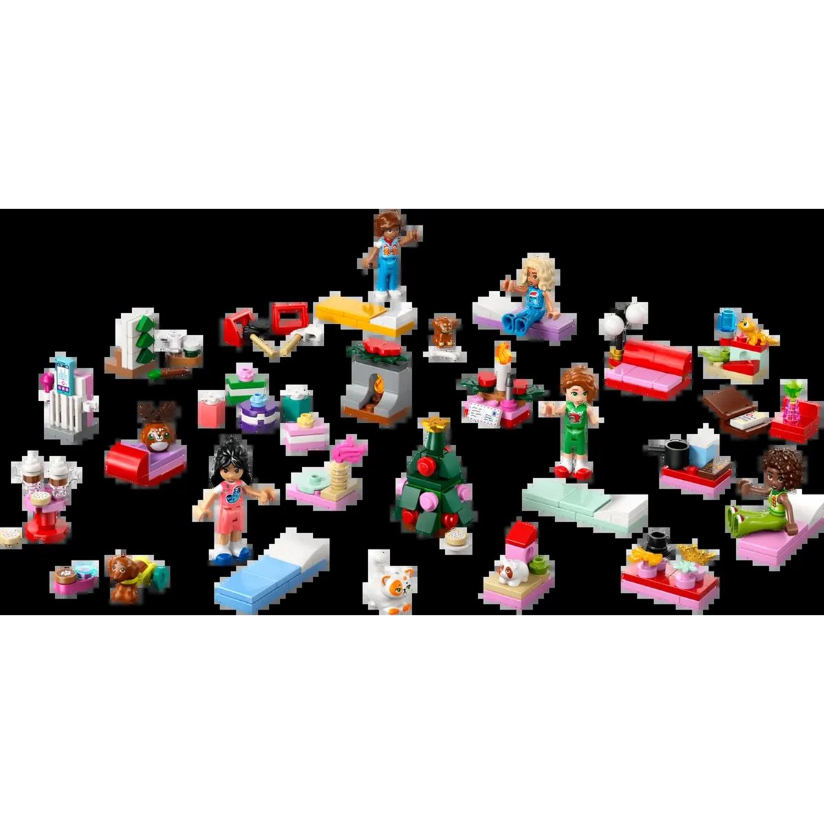 LEGO Friends - Calendrier de l'Avent LEGO Friends 2025 - 42668 multicolore, LEGO