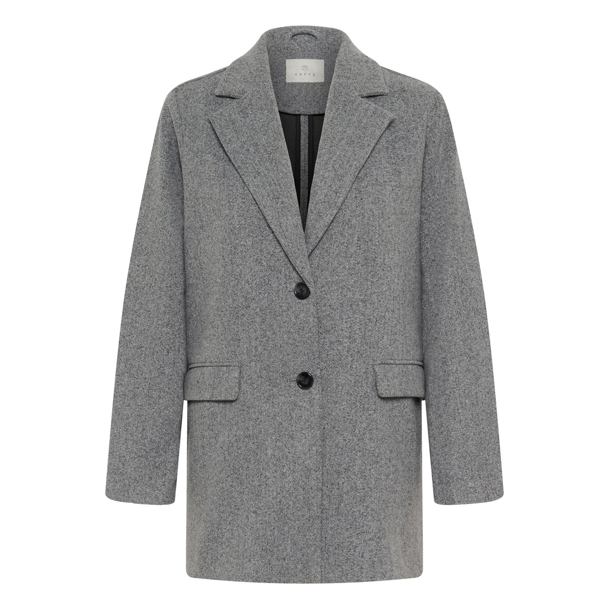 Manteau gris grey melange, KAFFE