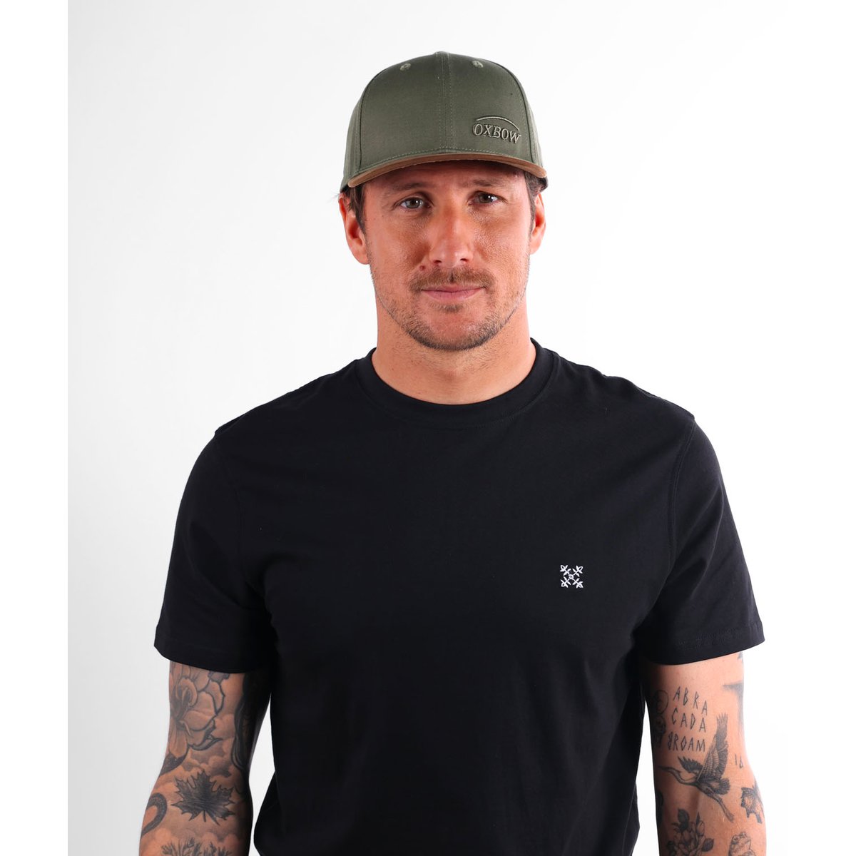 Baseball cap visière contrastée GONCALVES kaki, OXBOW