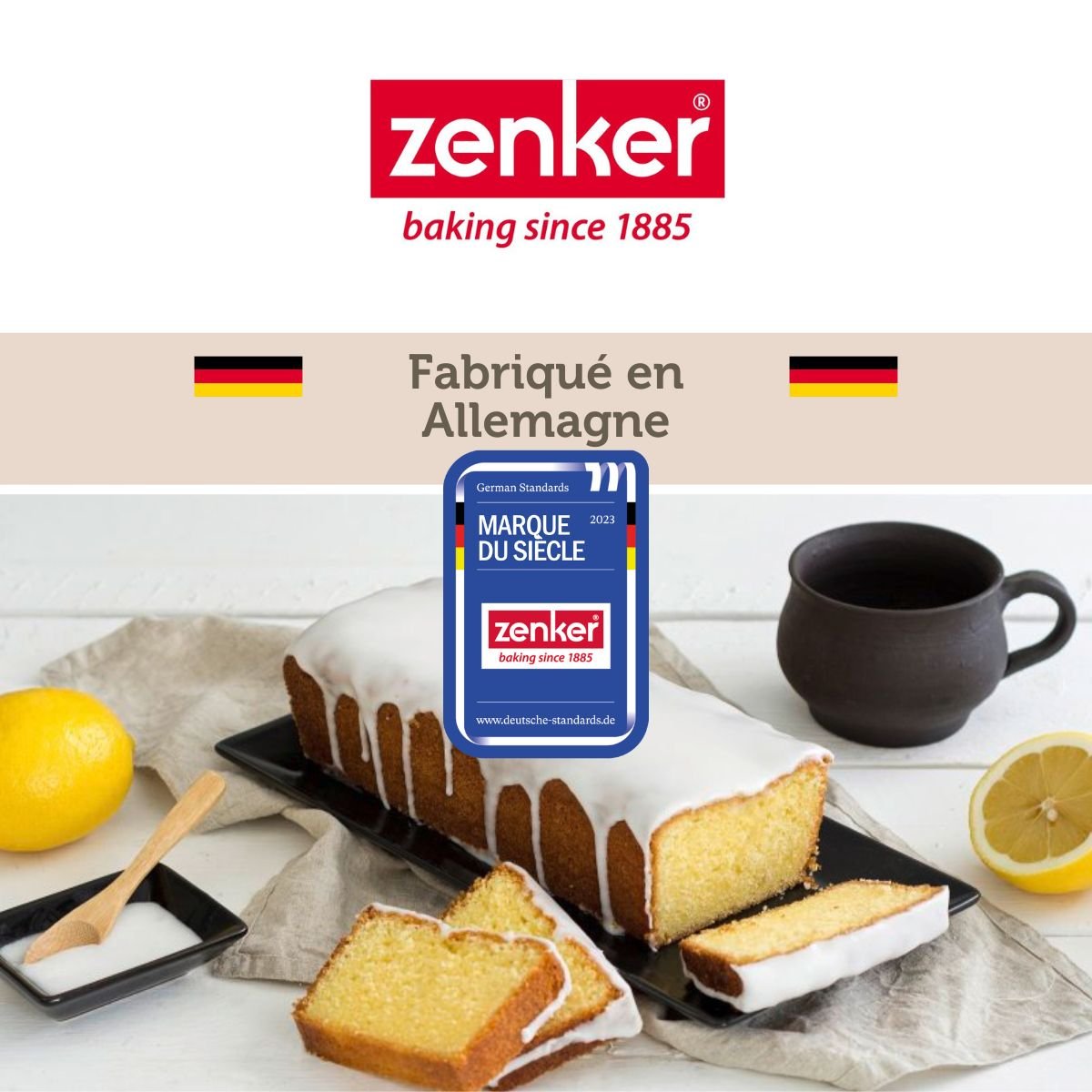 Lot de 2 cercles à pâtisserie 15/30 cm en inox SMART PASTRY inox, ZENKER