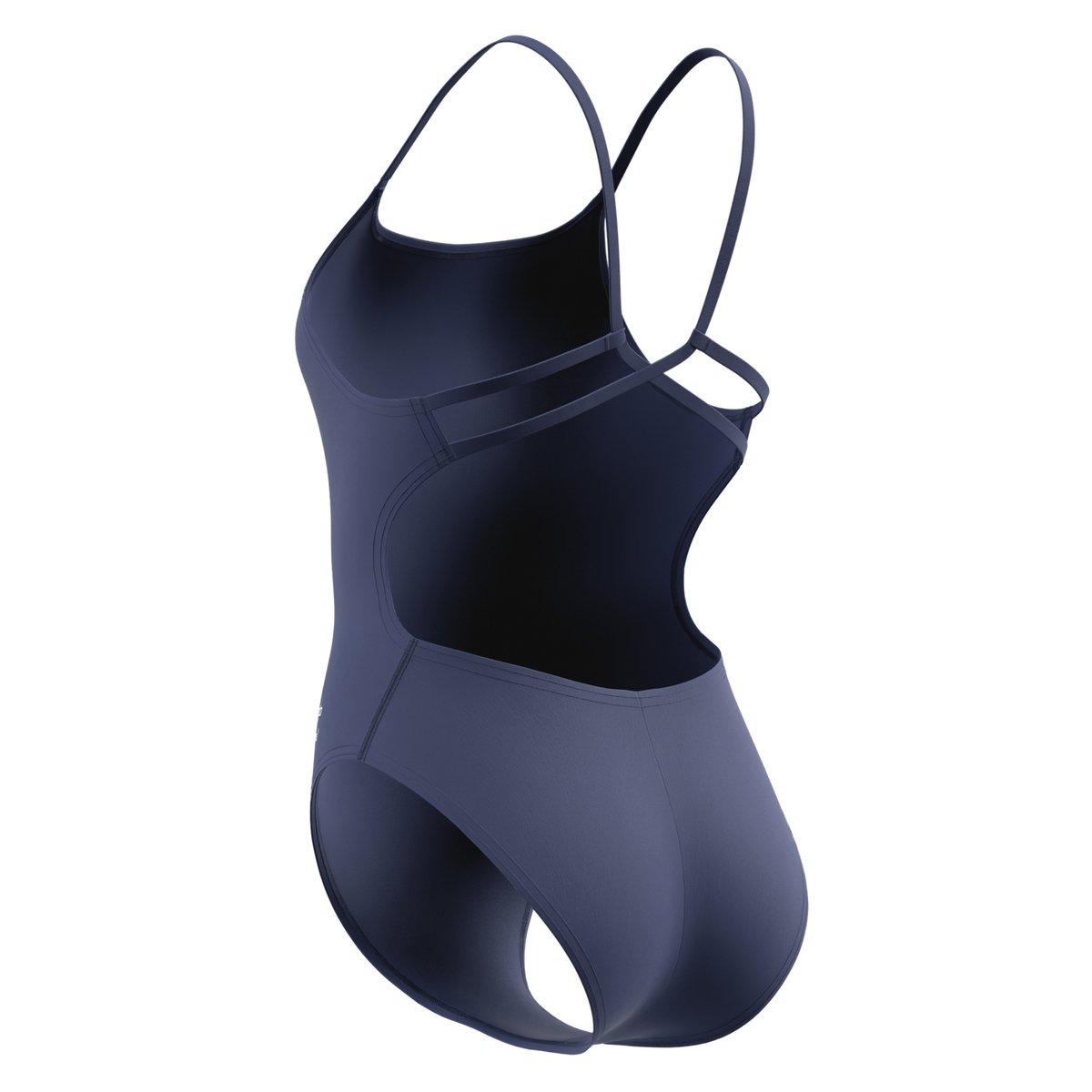 Maillot de bain 1 pièce uni à bretelles fines TEAM ENDURACEX bleu marine, SPEEDO