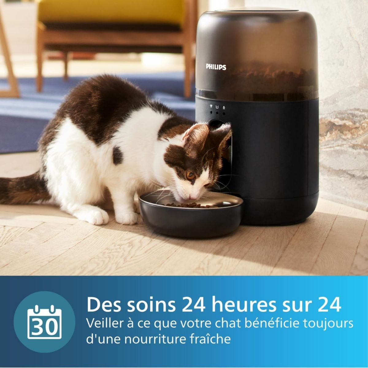 Distributeur de croquettes pour PAW0020/01 sachets x12 couleur unique, PHILIPS