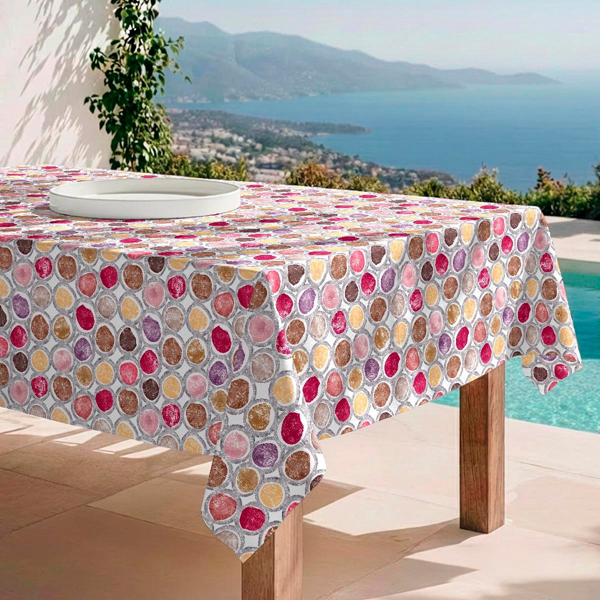 Nappe anti-taches Mechanic - 100% coton - multicolore, NAF NAF HOME