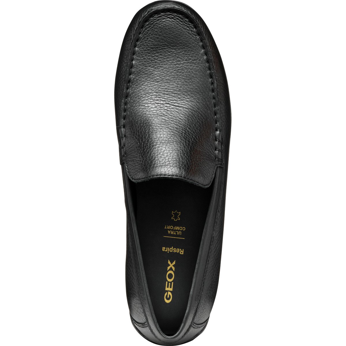 Mocassins U SPHERICA EC16 noir, GEOX