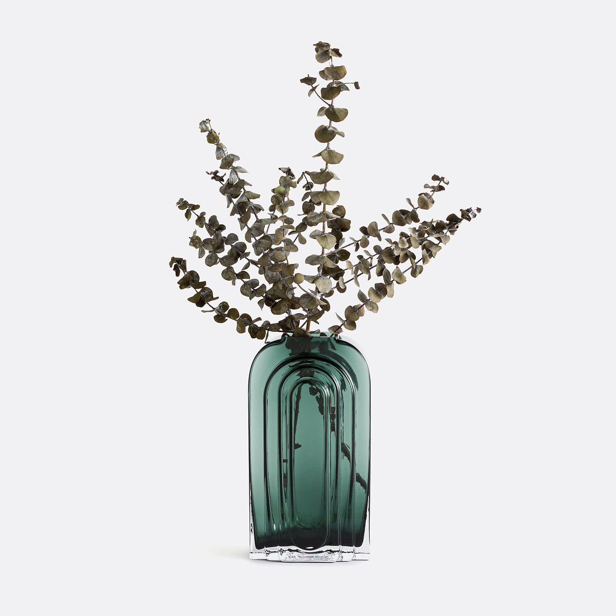 Vase Arkenvia, Glas, H. 25 cm grün, LA REDOUTE INTERIEURS