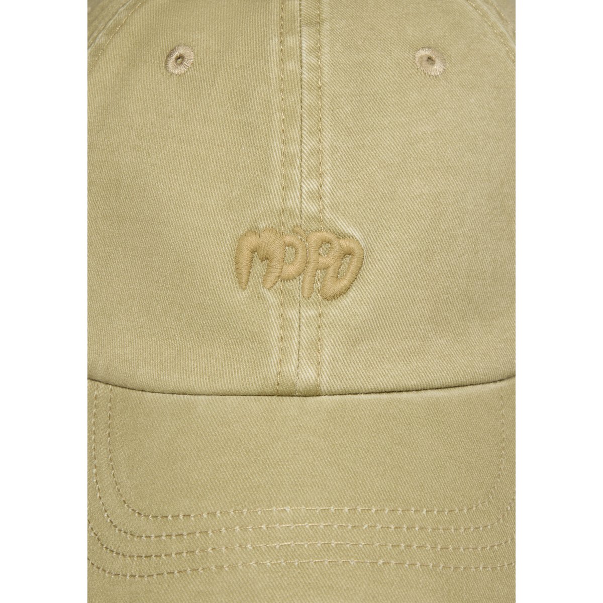 Cap en sergé de coton organique gris, MARC O’POLO DENIM