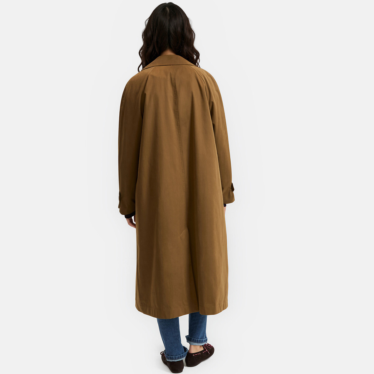 Gabardina oversize con botones, Signature MAURICE caqui, LA REDOUTE COLLECTIONS