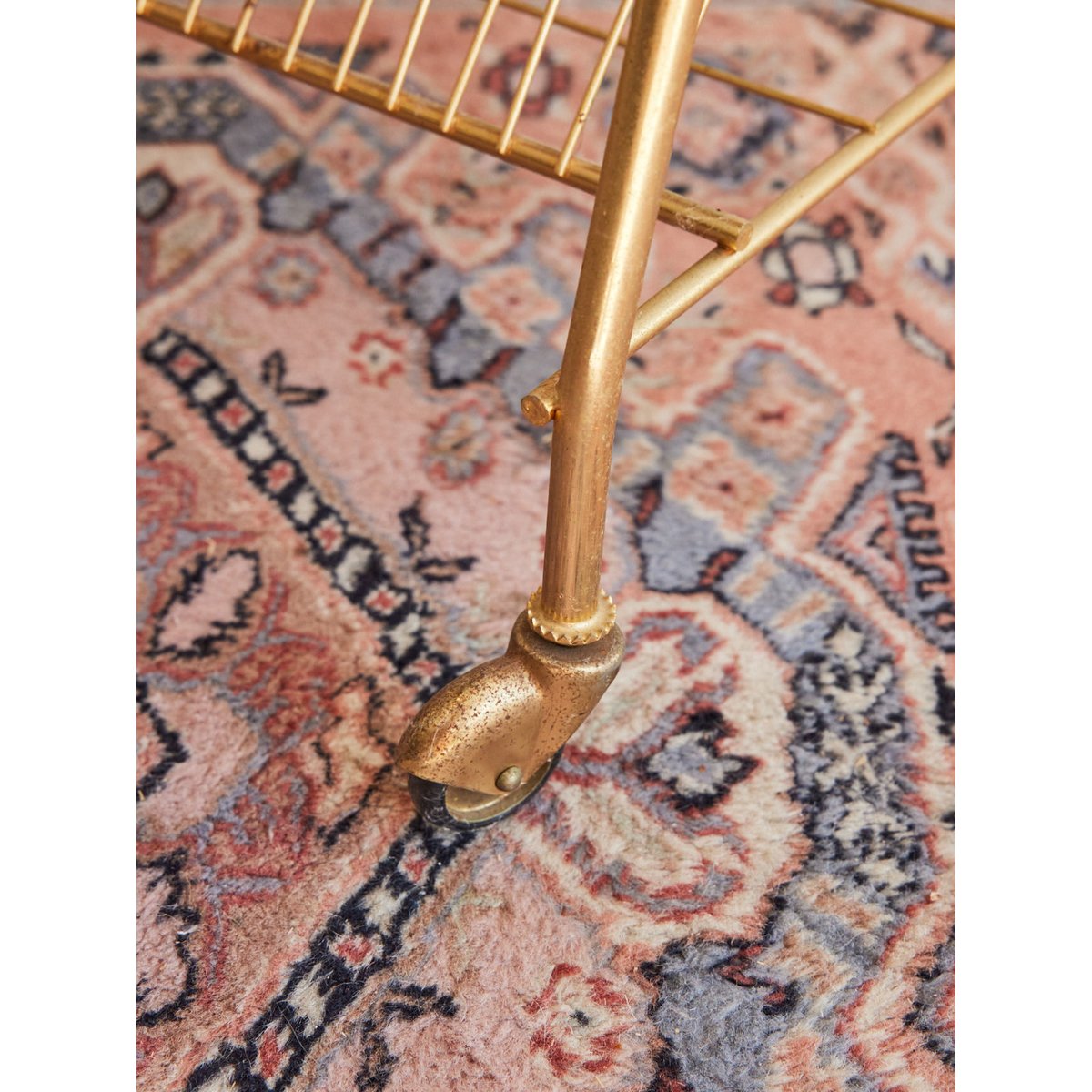 Porte vinyles en bois Anouk N°347 - Bon état doré, DEBONGOUT