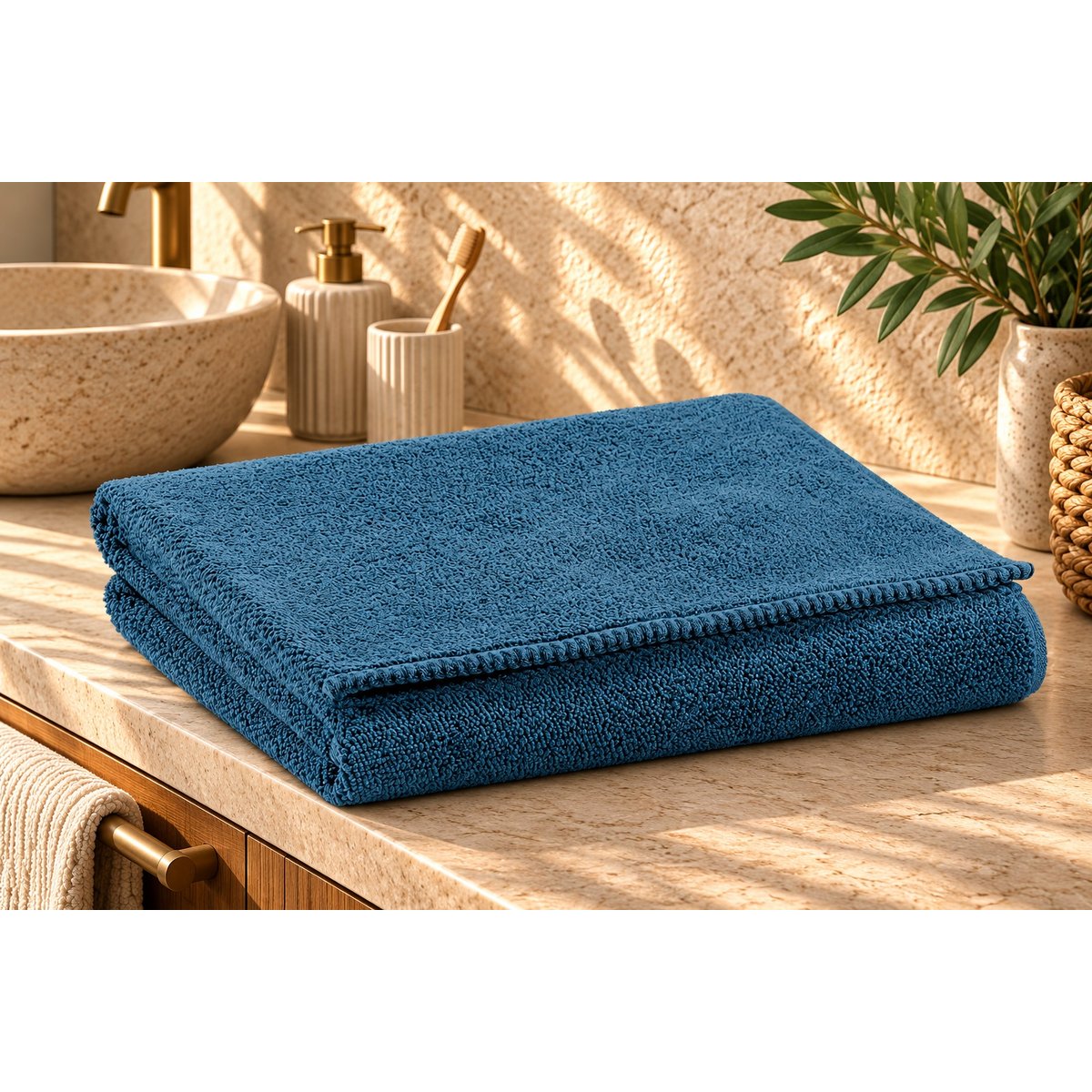 Drap de bain Parenthèse Intime acier, EDEN
