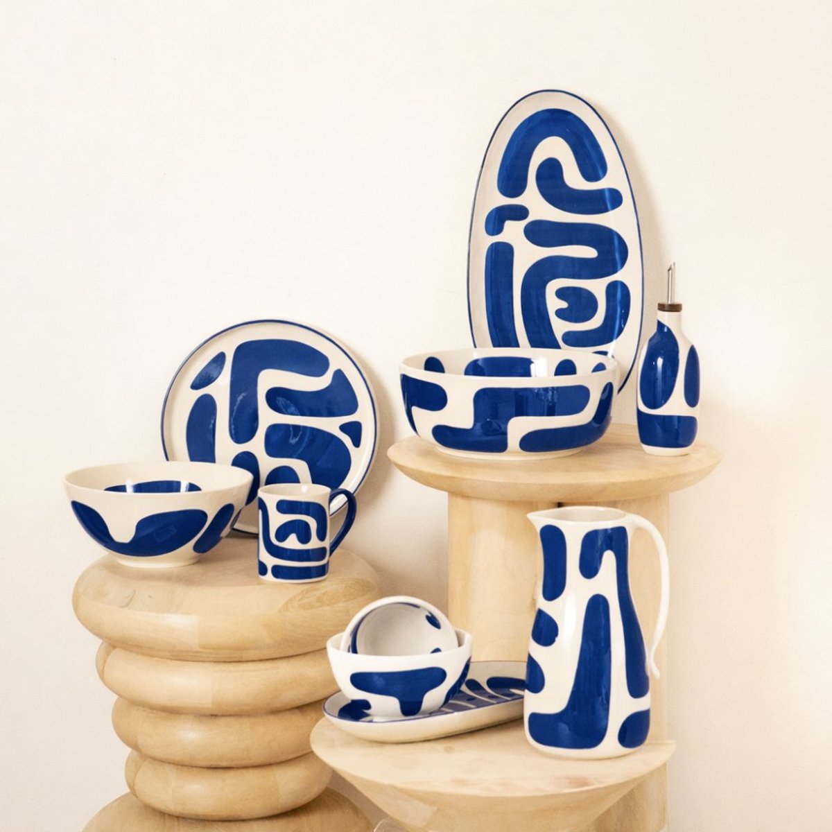 Coupelle Lulli   12 cm (lot de 6) bleu, TABLE PASSION