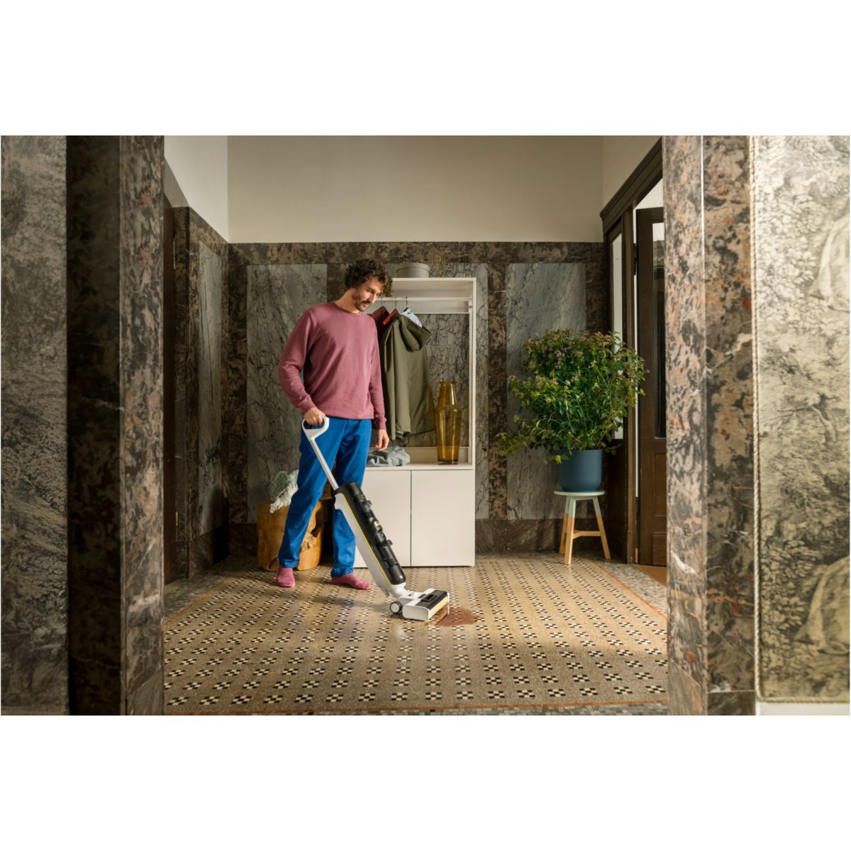 Aspirateur laveur FCV 4 Extra + couleur unique, KARCHER