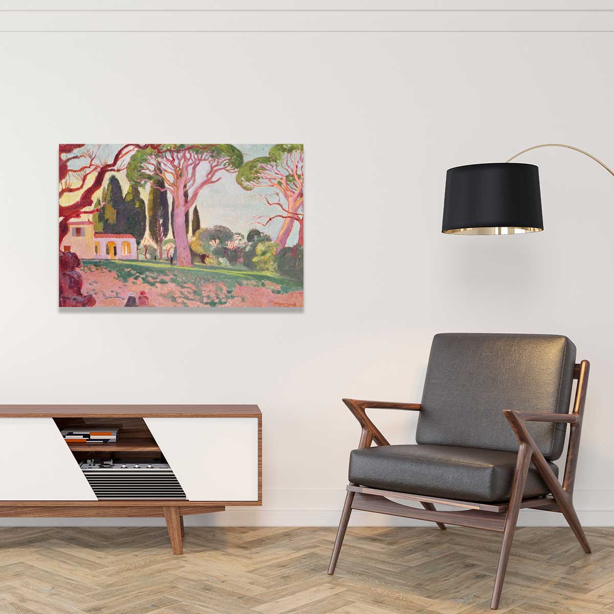 Tableau célèbre la chapelle de cannes de maurice denis toile imprimée, HEXOA