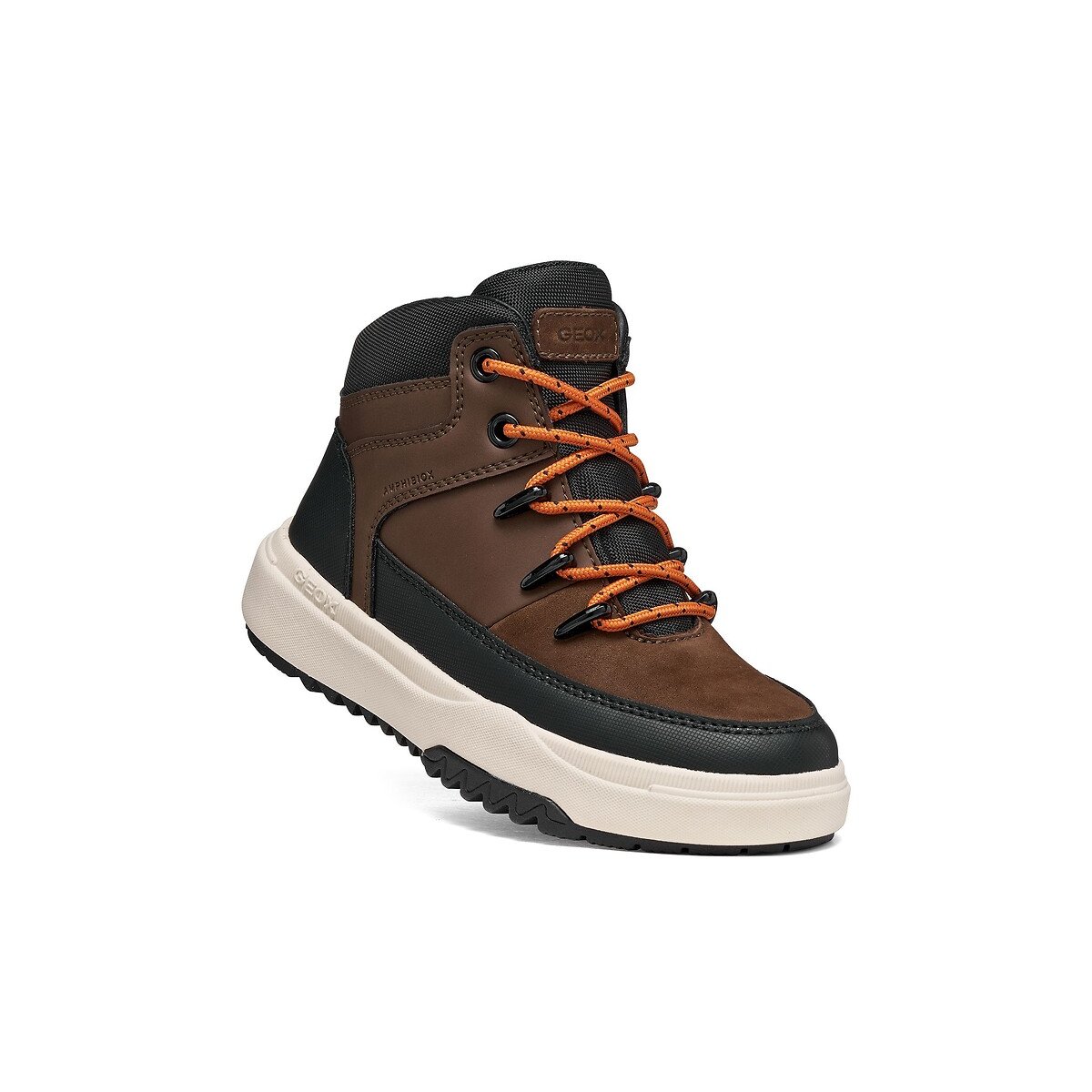 Baskets hautes, BUNSHEE AMPHIBIOX marron foncé, GEOX