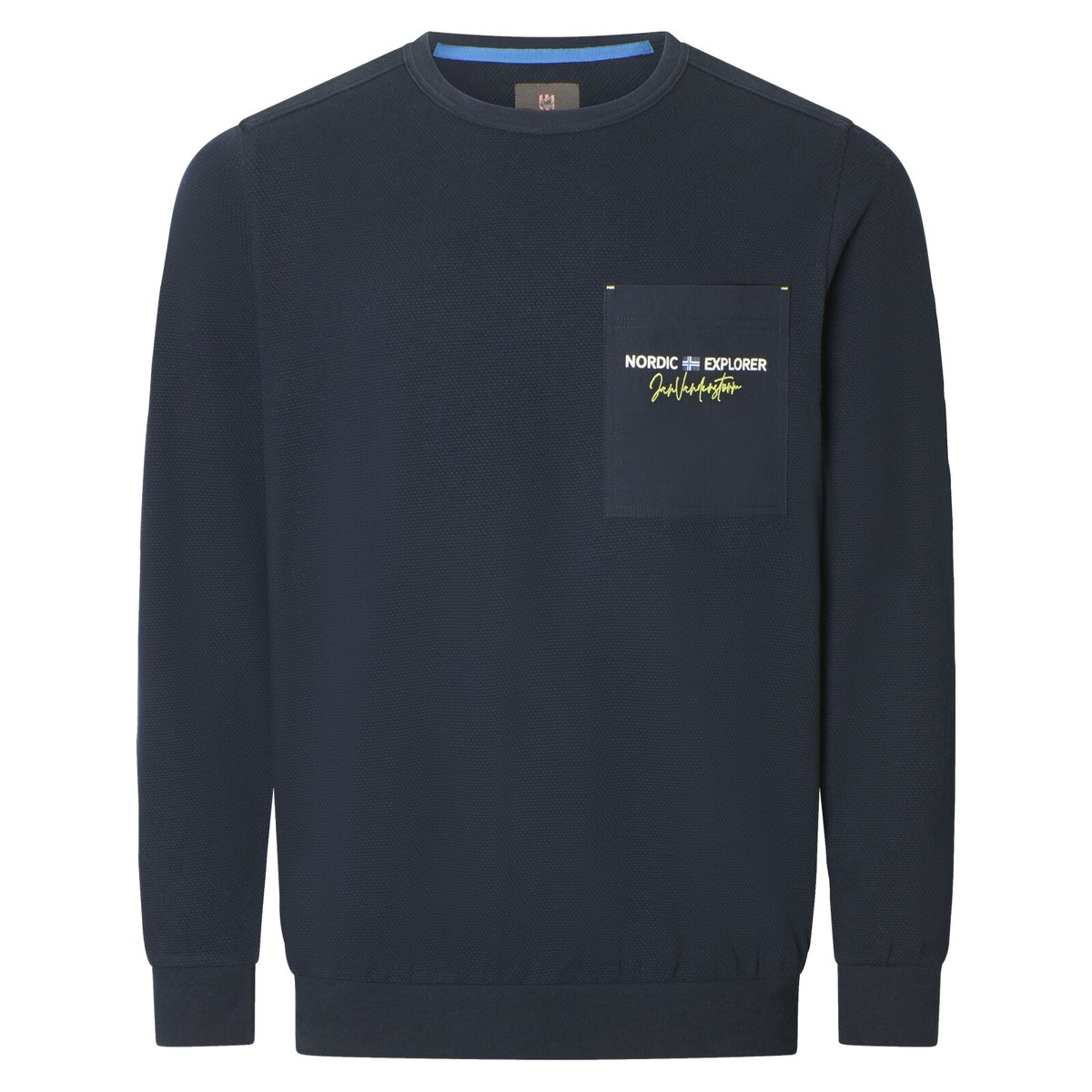 Lot de 2 sweatshirts TUDEMAL bleu foncé kaki, JAN VANDERSTORM