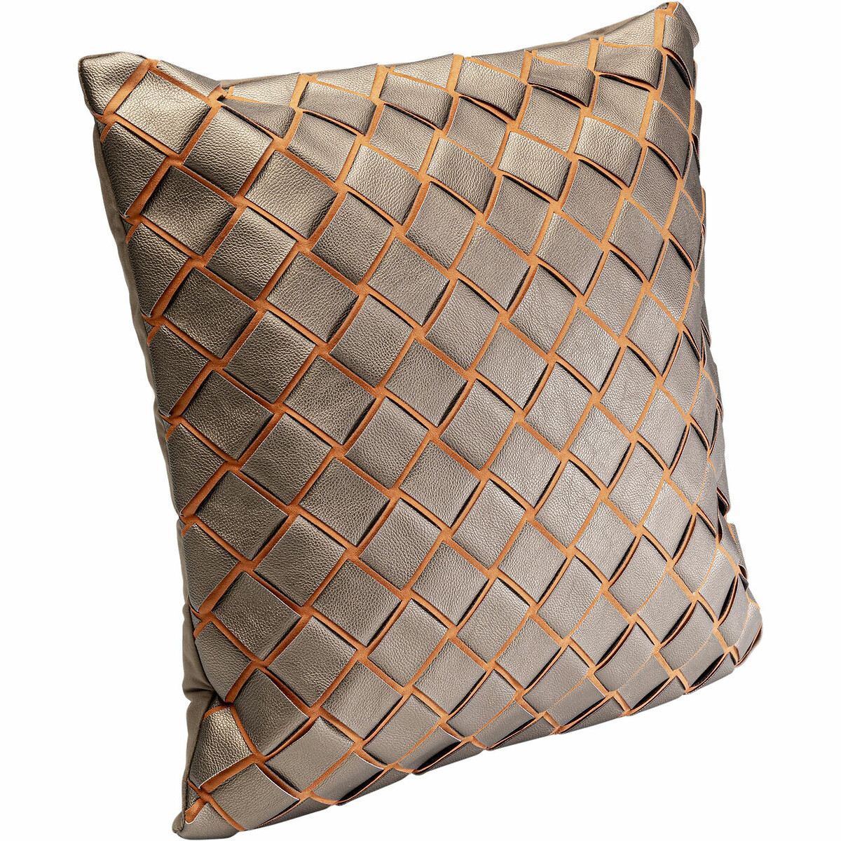 Coussin Zoe Patch vert 45x45cm vert, KARE DESIGN