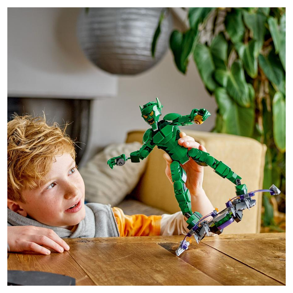 LEGO Marvel - Figurine du Bouffon Vert à construire - 76284 pour les jeunes super-héros multicolore, LEGO