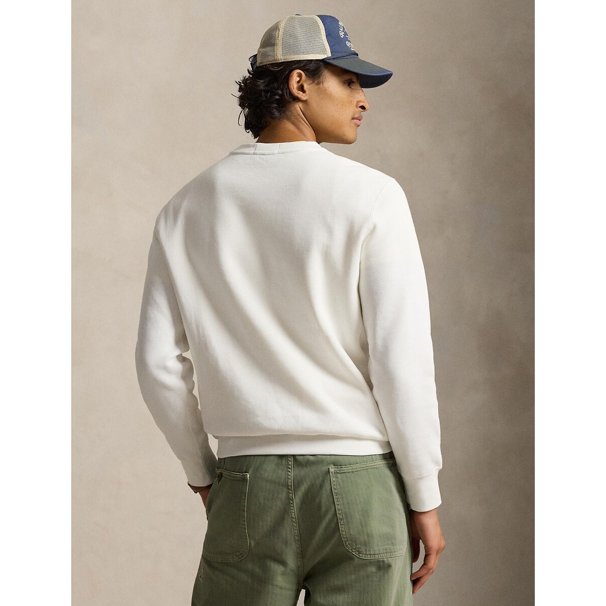 Sweat Polo Bear en molleton blanc, POLO RALPH LAUREN