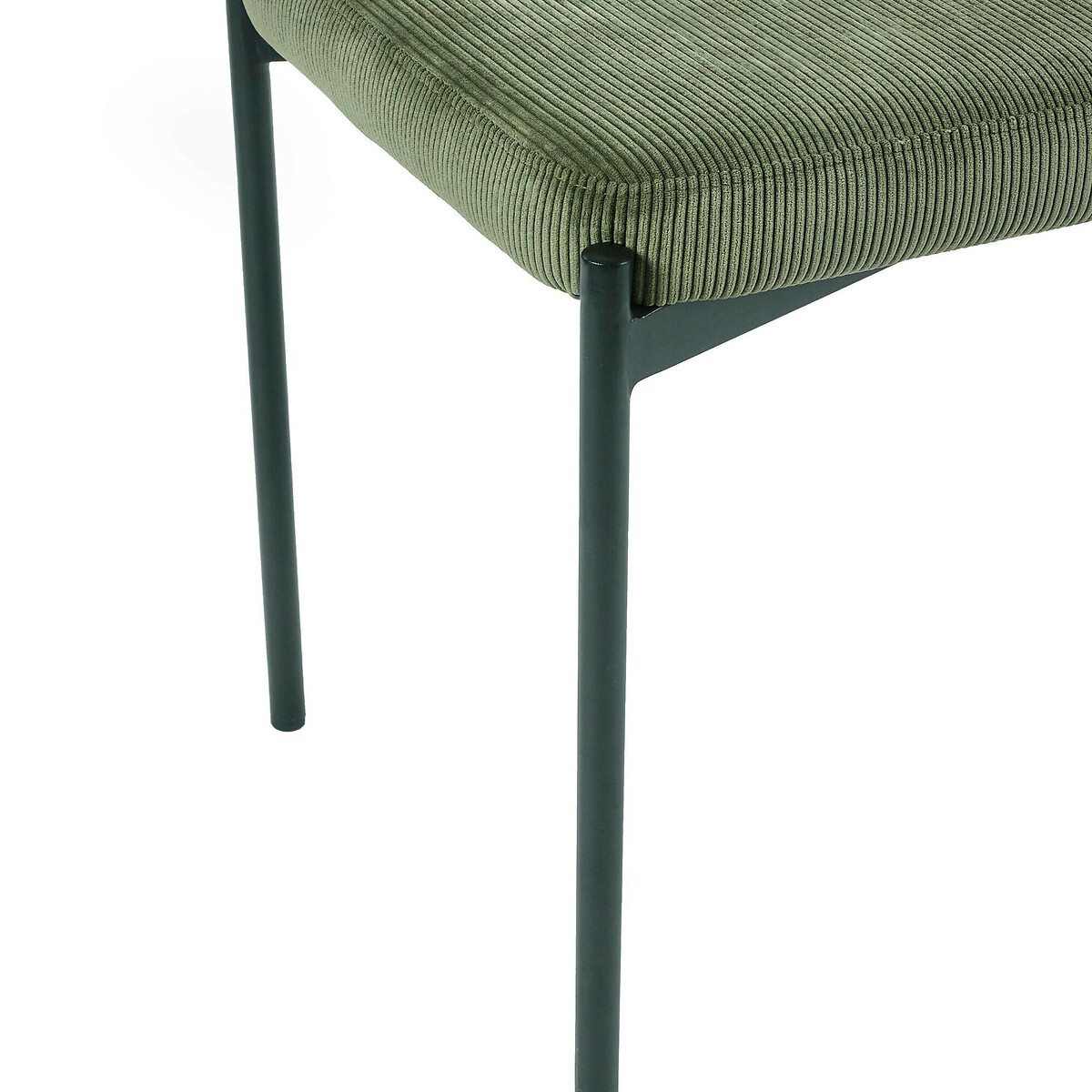 Sylvie Corduroy Upholstered Dining Bench olive green, SO'HOME