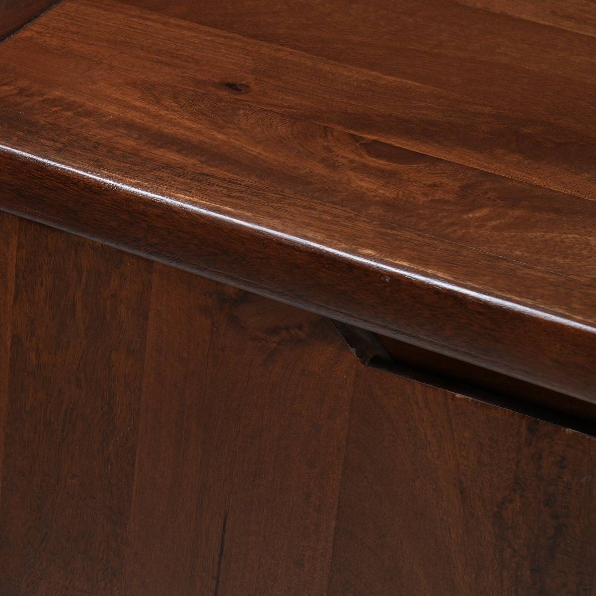Buffet en bois de manguier foncé NORIEL bois foncé, MADE IN MEUBLES 