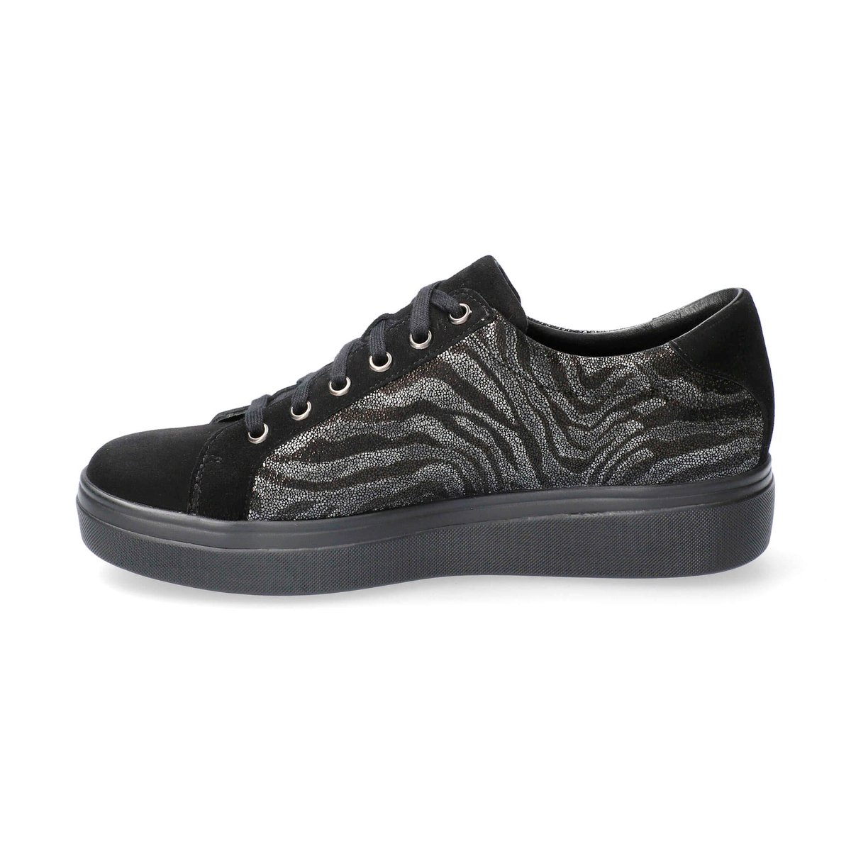 Baskets en cuir FANYA noir 5135, MEPHISTO