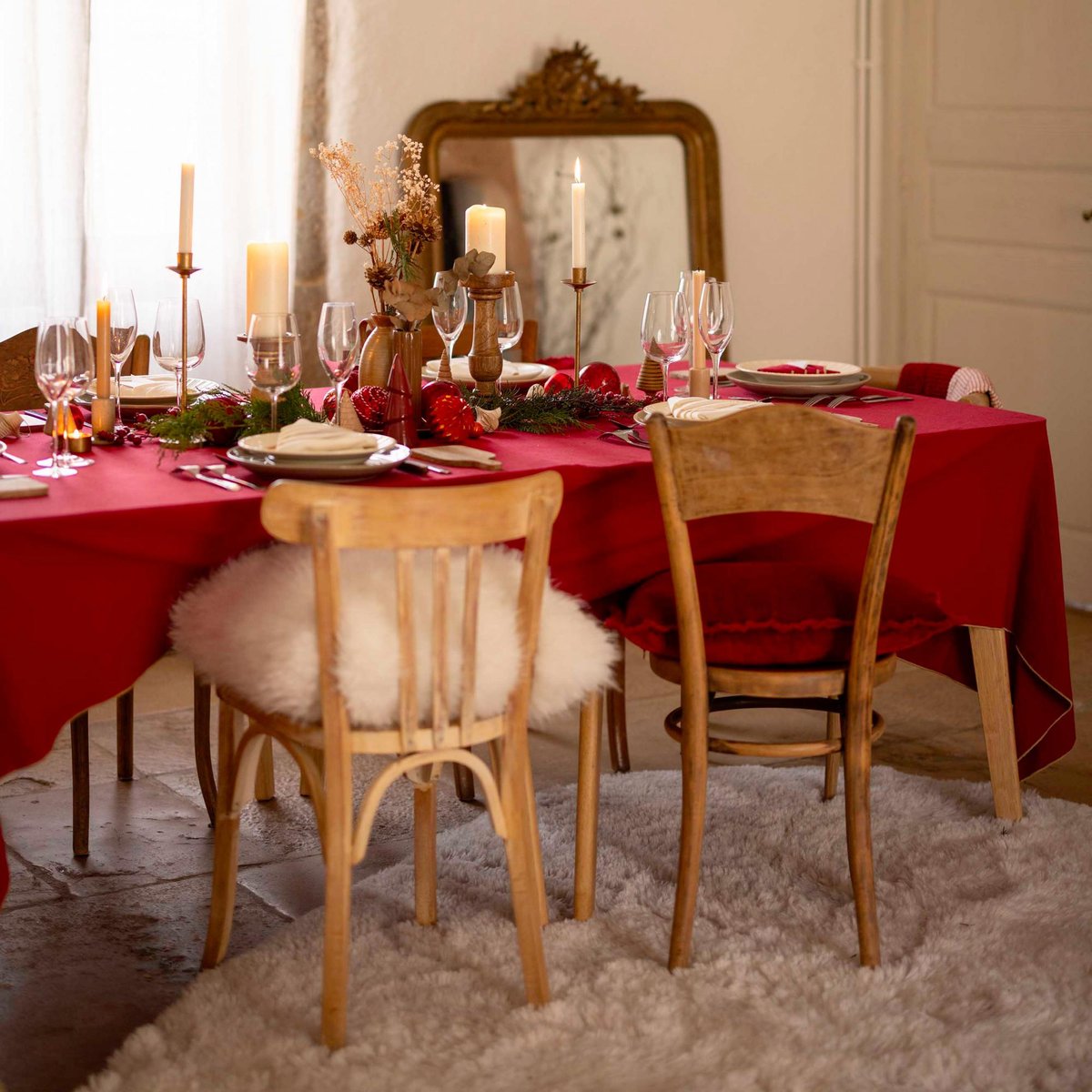 Tapis Galet Gala neige, VIVARAISE