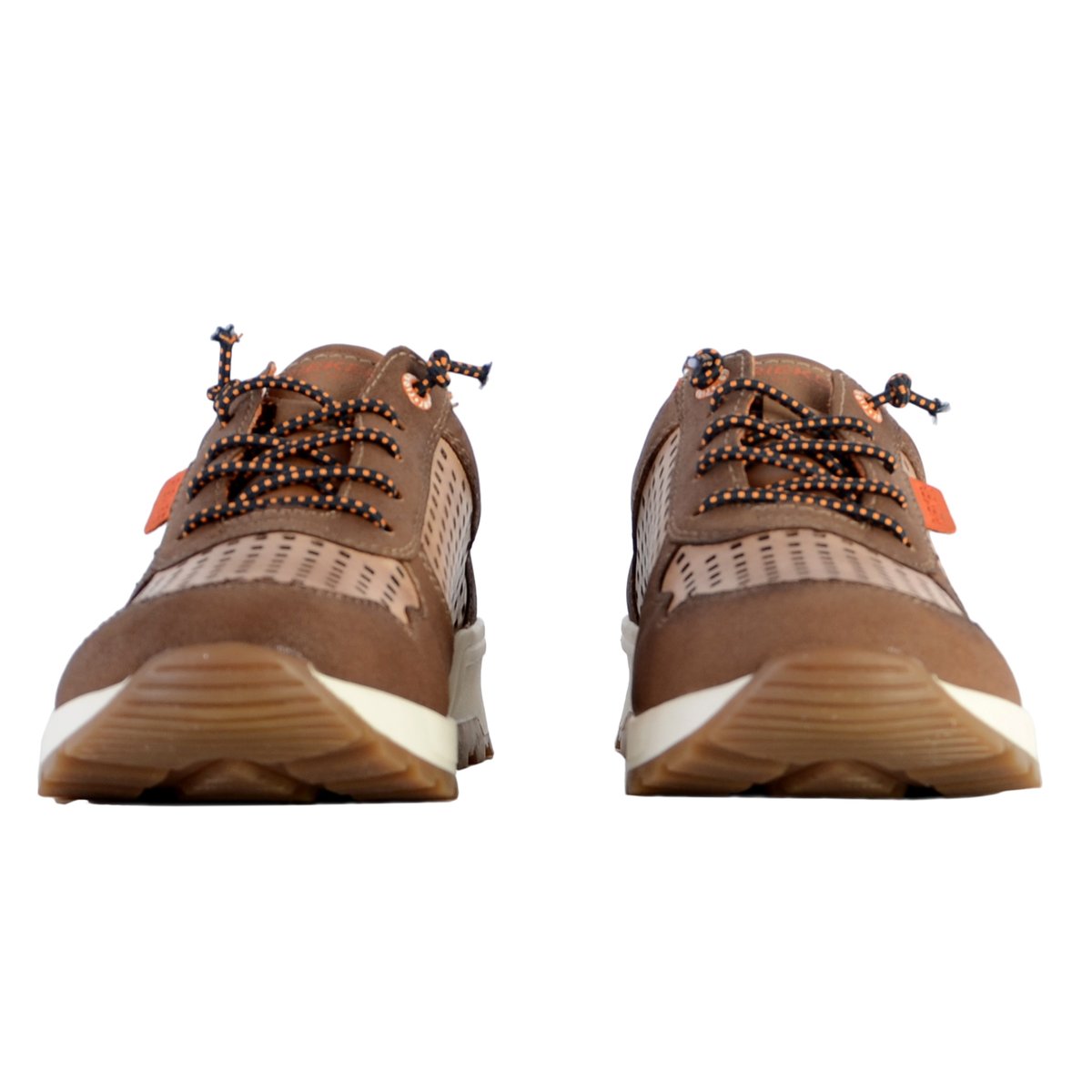 Basket Cuir Valetta marron, RIEKER