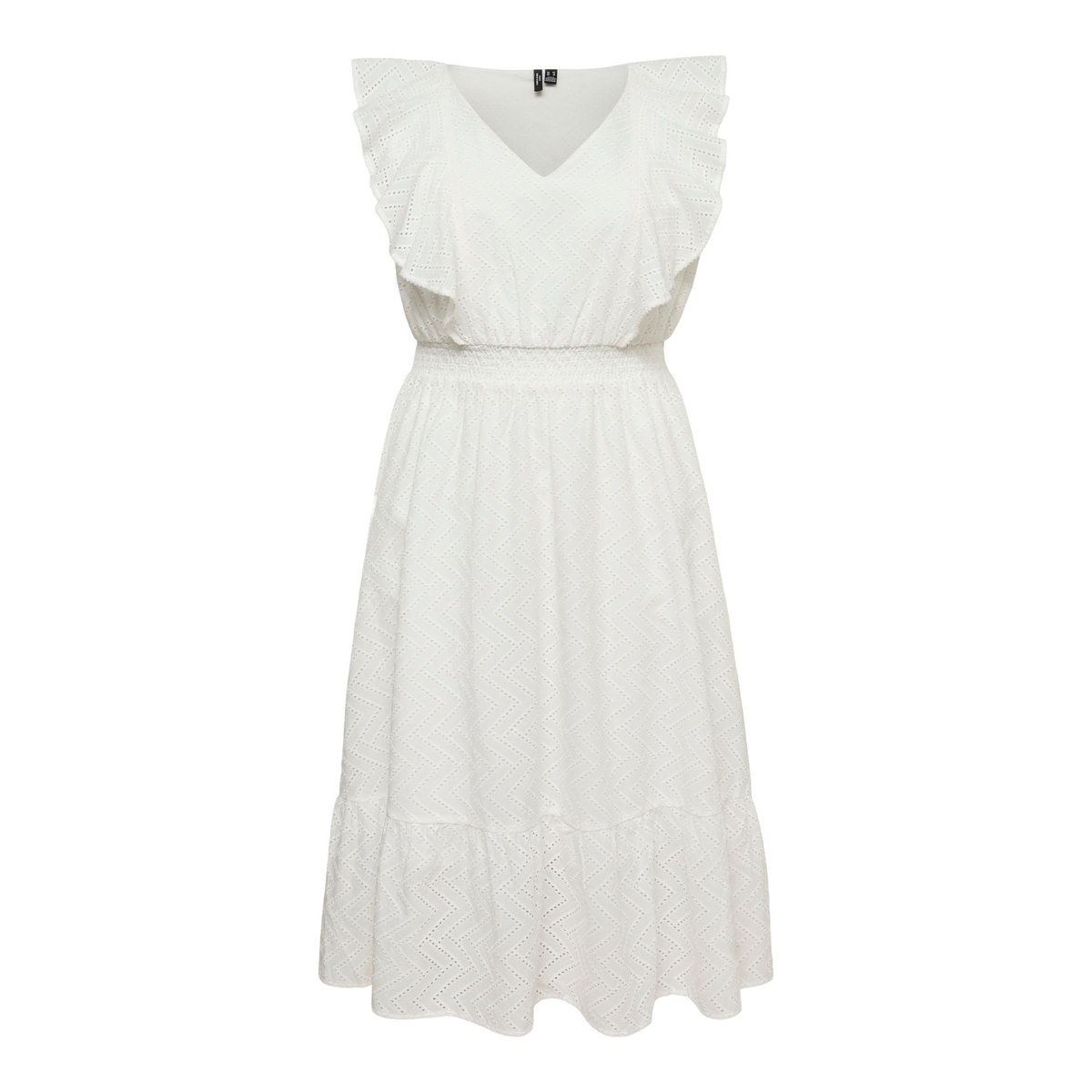 Robe Smockée snow white, VERO MODA