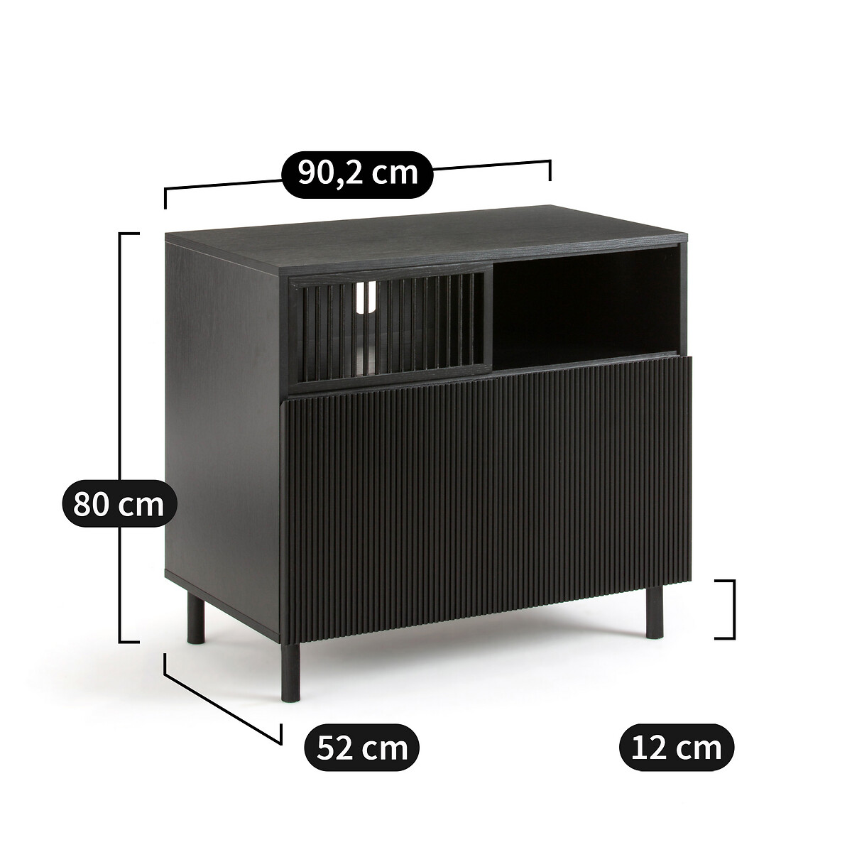 Meubel voor wastafel, Bilbao licht hout, LA REDOUTE INTERIEURS