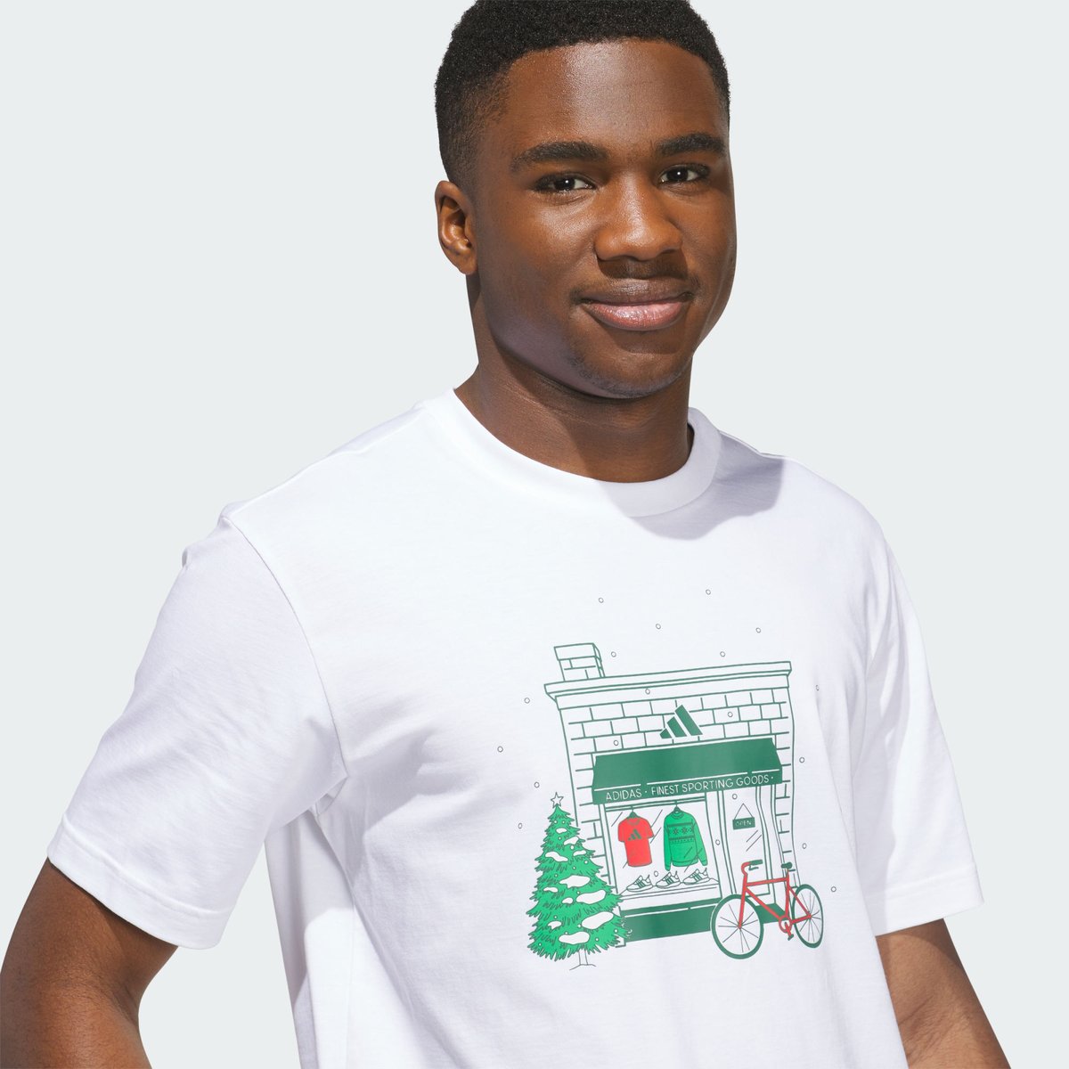 T-Shirt Graphique Holiday Shop T-Shirt Graphique Holiday Shop white, ADIDAS SPORTSWEAR
