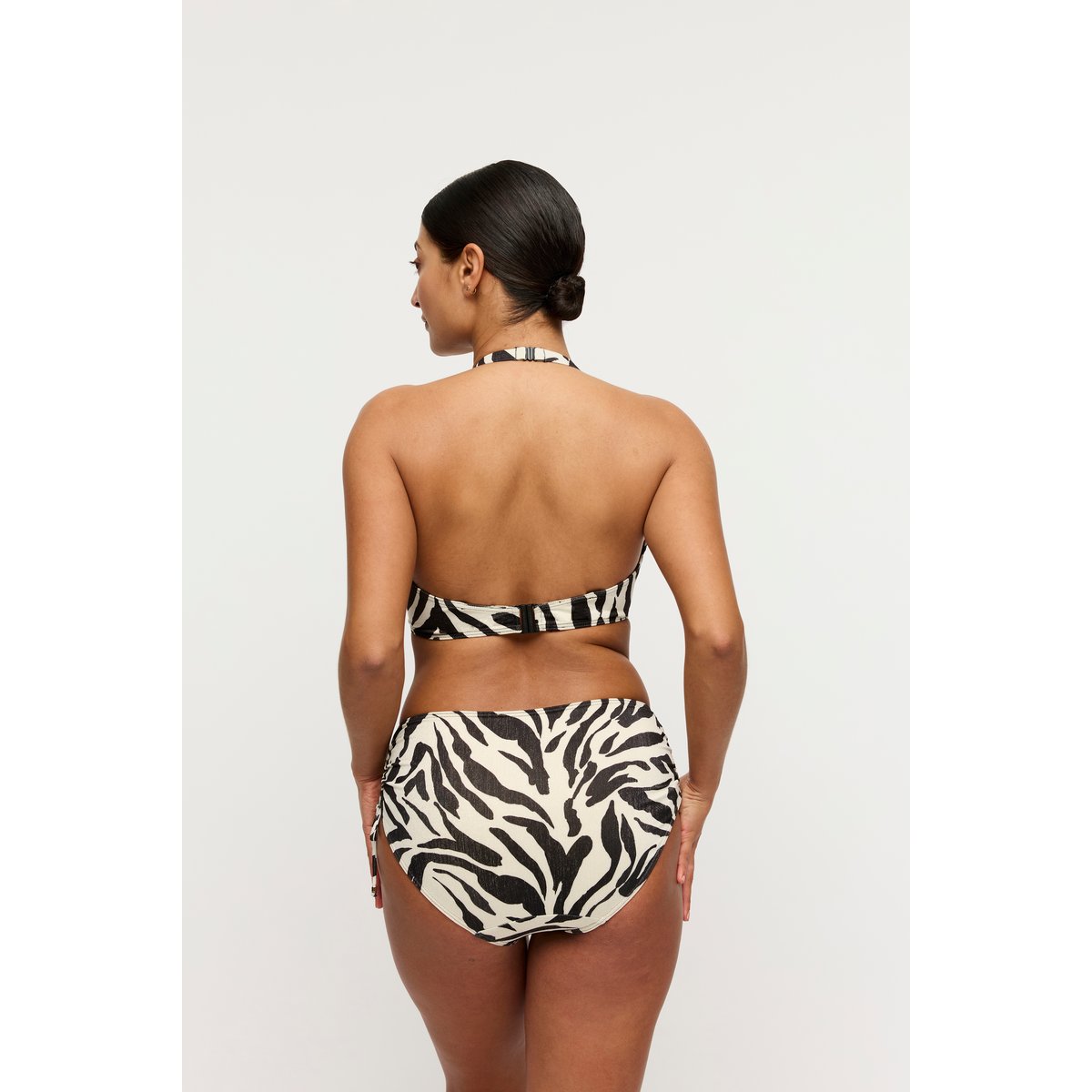 Slip taille haute ficelles DALICE noir - sauvage shine, PRIMADONNA
