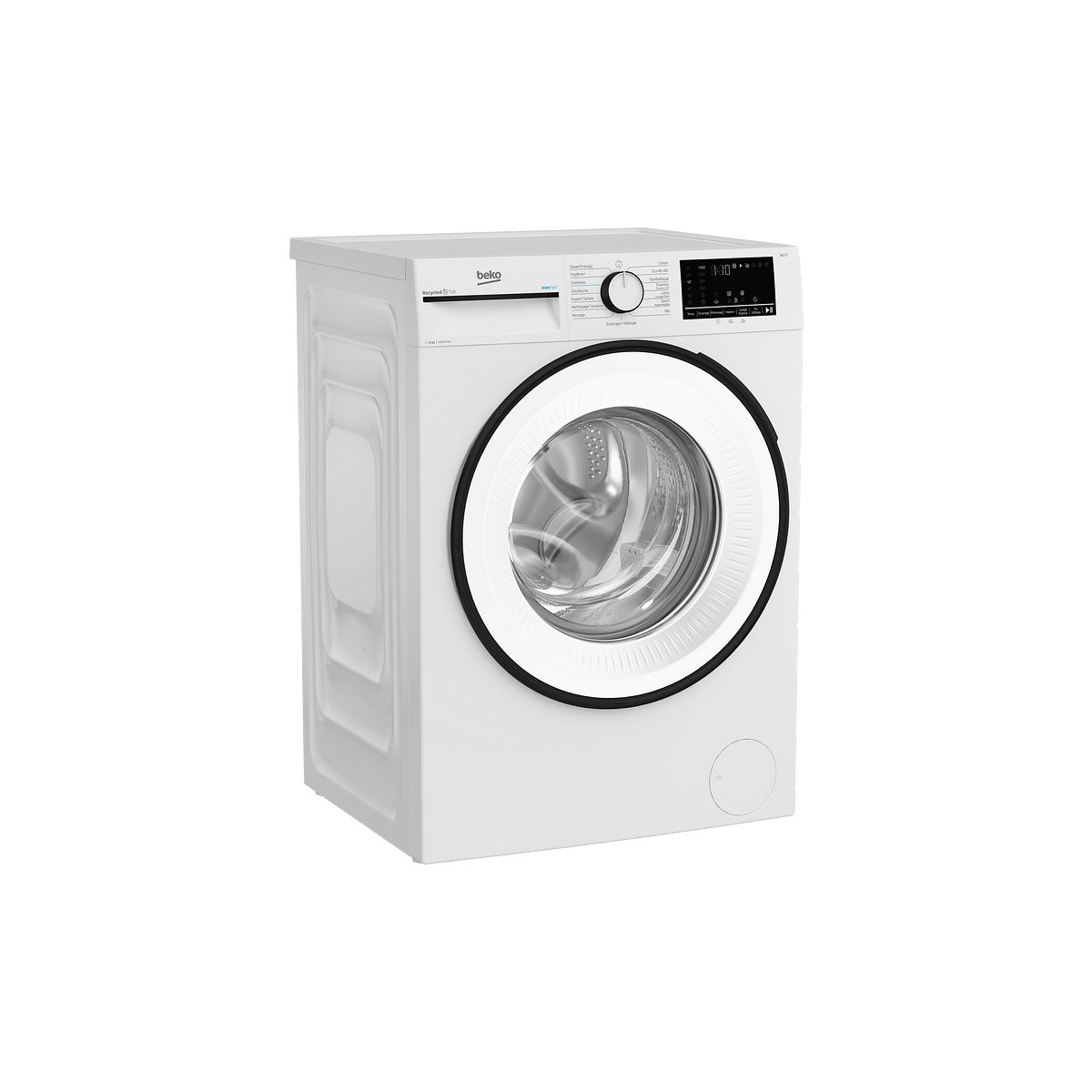 Lave linge hublot B3WFT51140W blanc, BEKO
