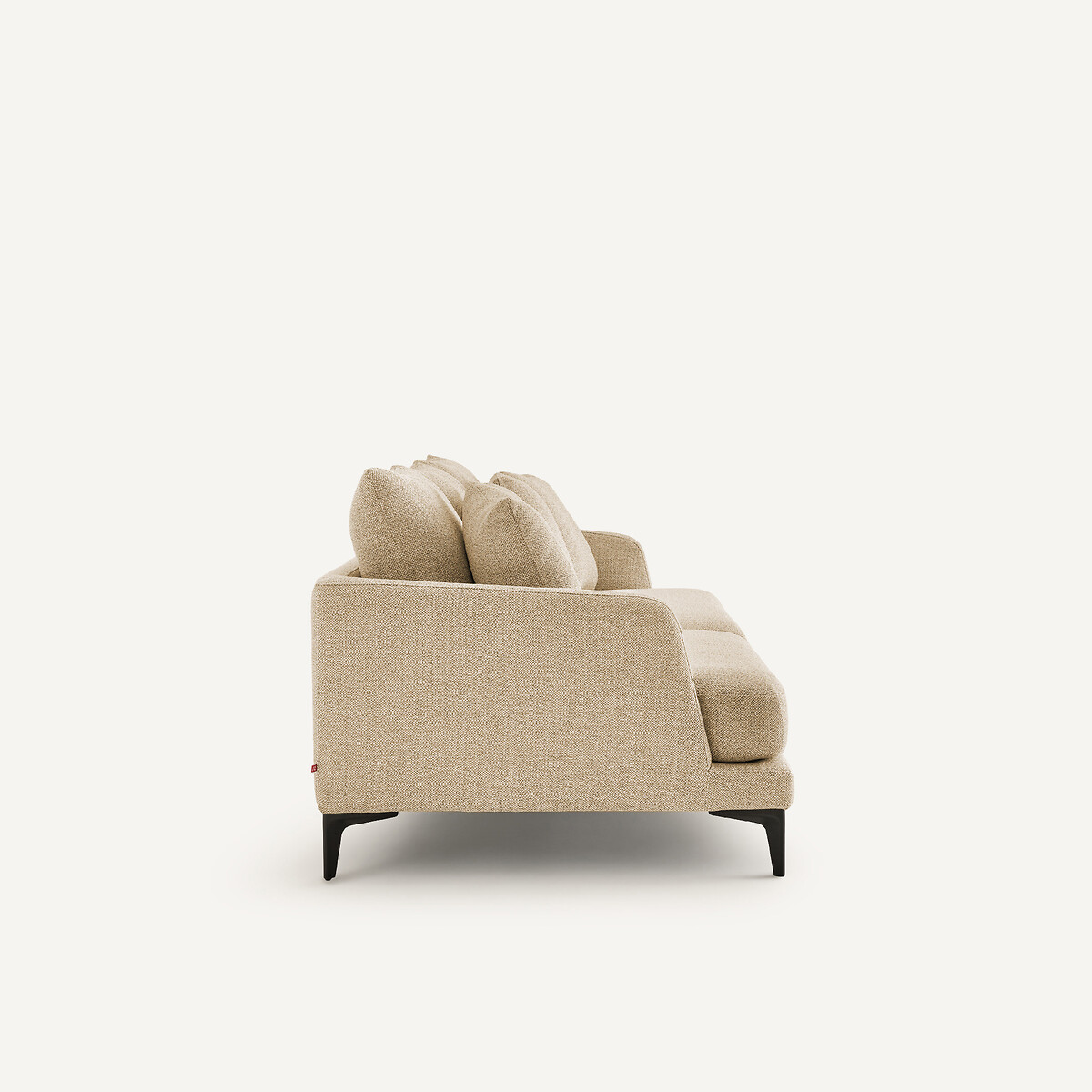 3- oder 4-Sitzer-Sofa aus strukturiertem Mischgewebe, MODERNISTE, Design Emmanuel Gallina masala, AM.PM X EMMANUEL GALLINA