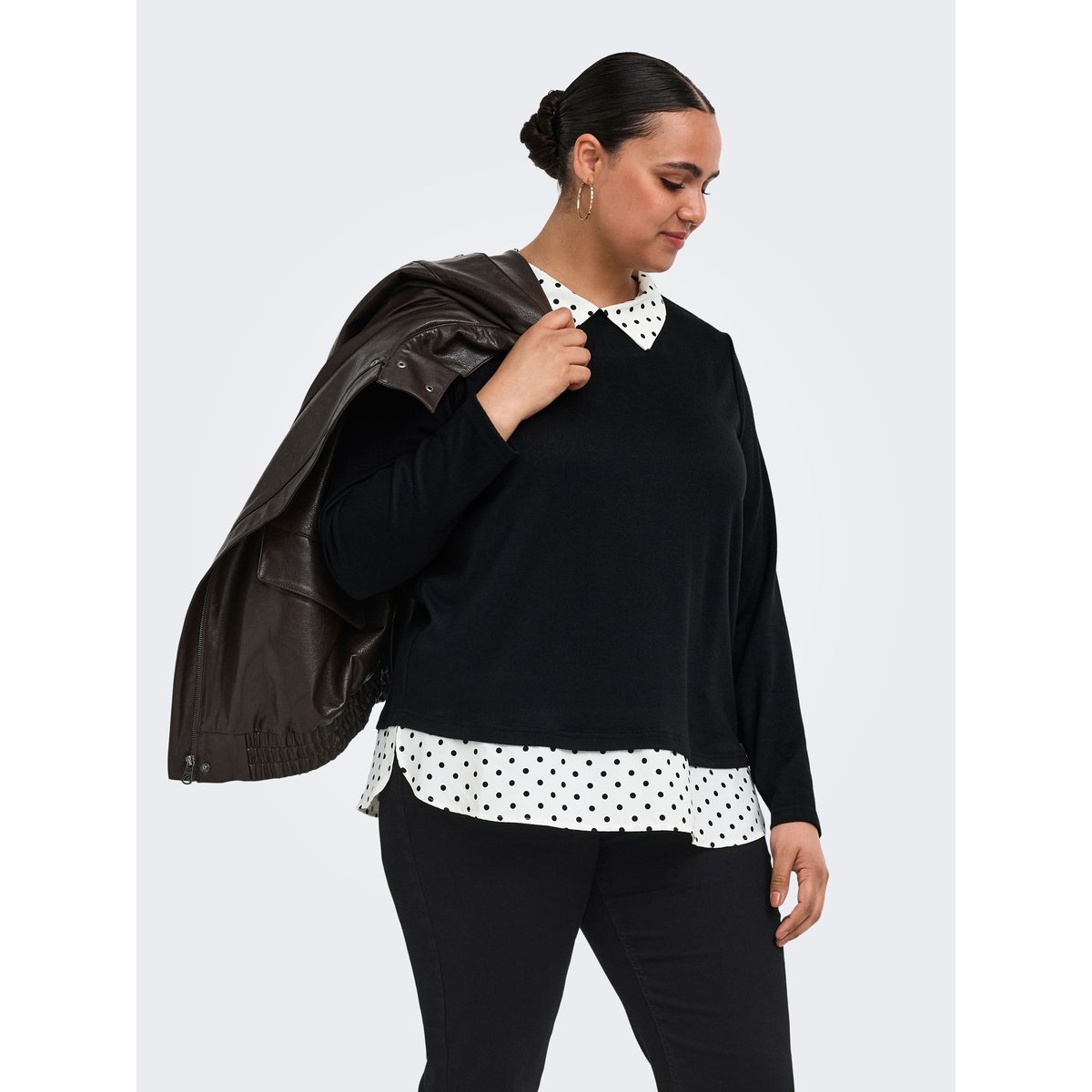 Top black 2, ONLY CARMAKOMA