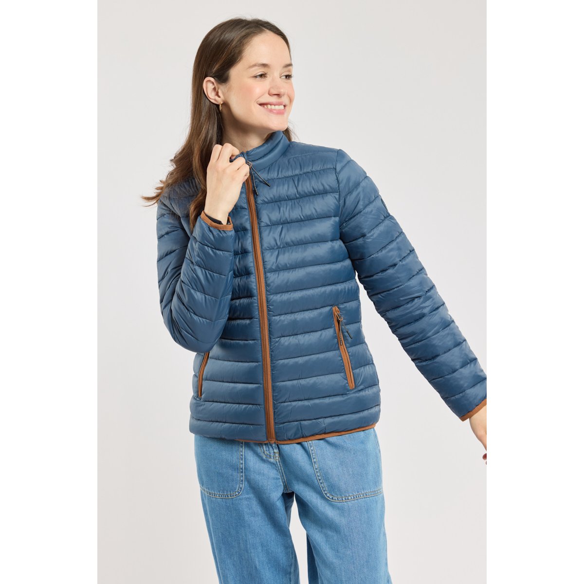 Doudoune matelassée BAMPTON titan int-titan/oak, ARMOR-LUX