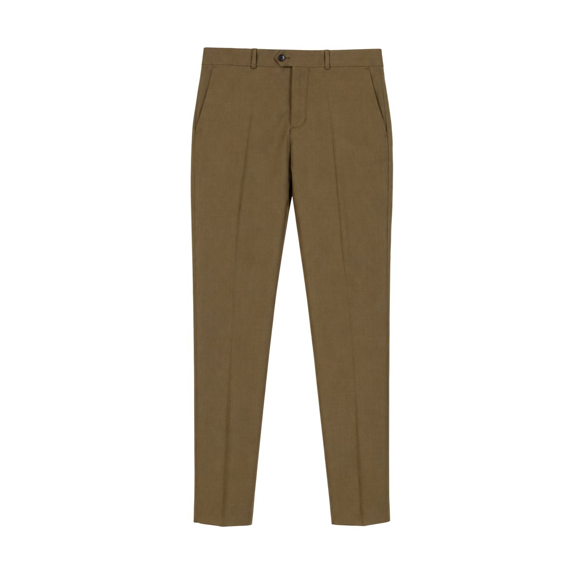 Pantalon de costume TRAVEL SUIT* vert kaki, IKKS