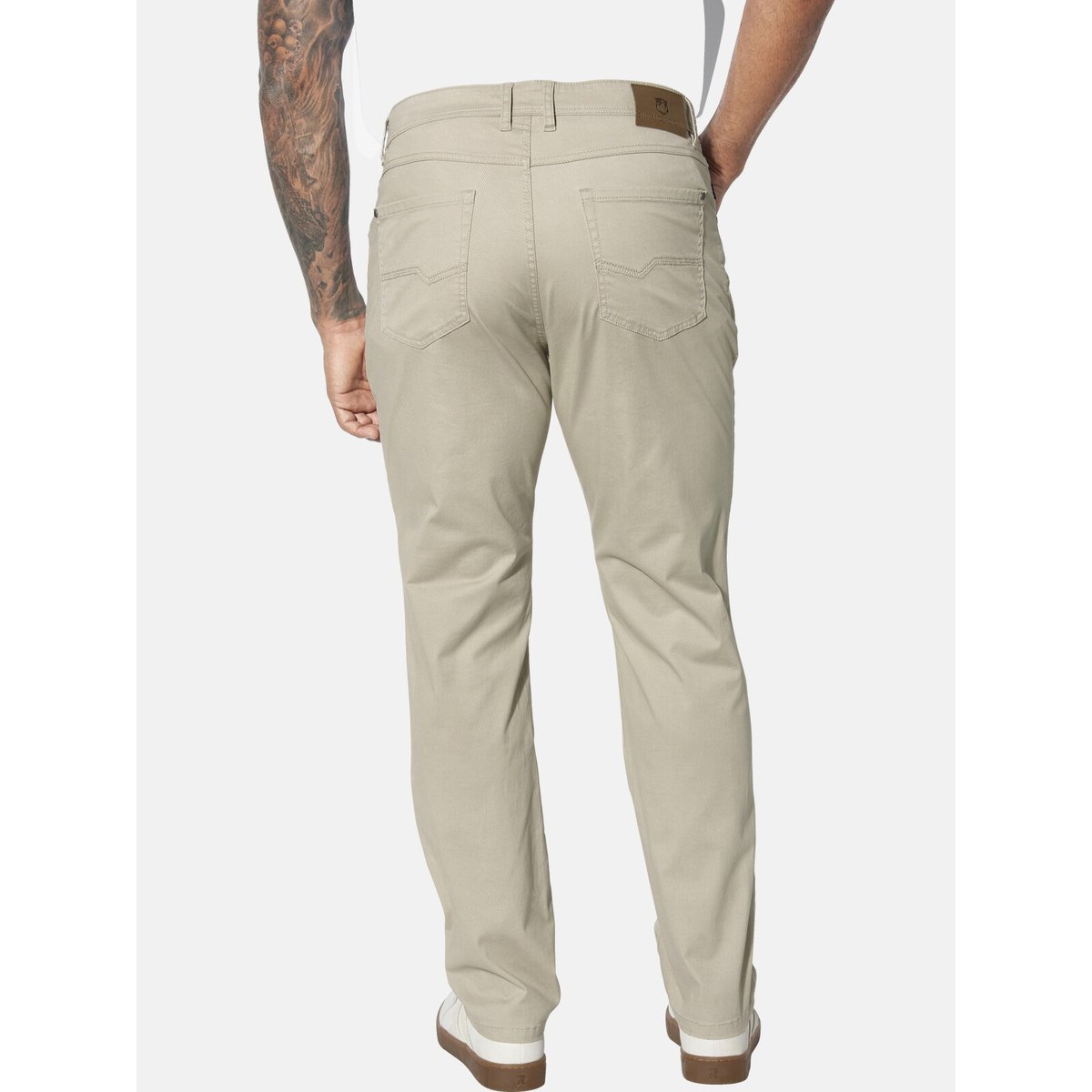 Pantalon BRONKER beige, JAN VANDERSTORM