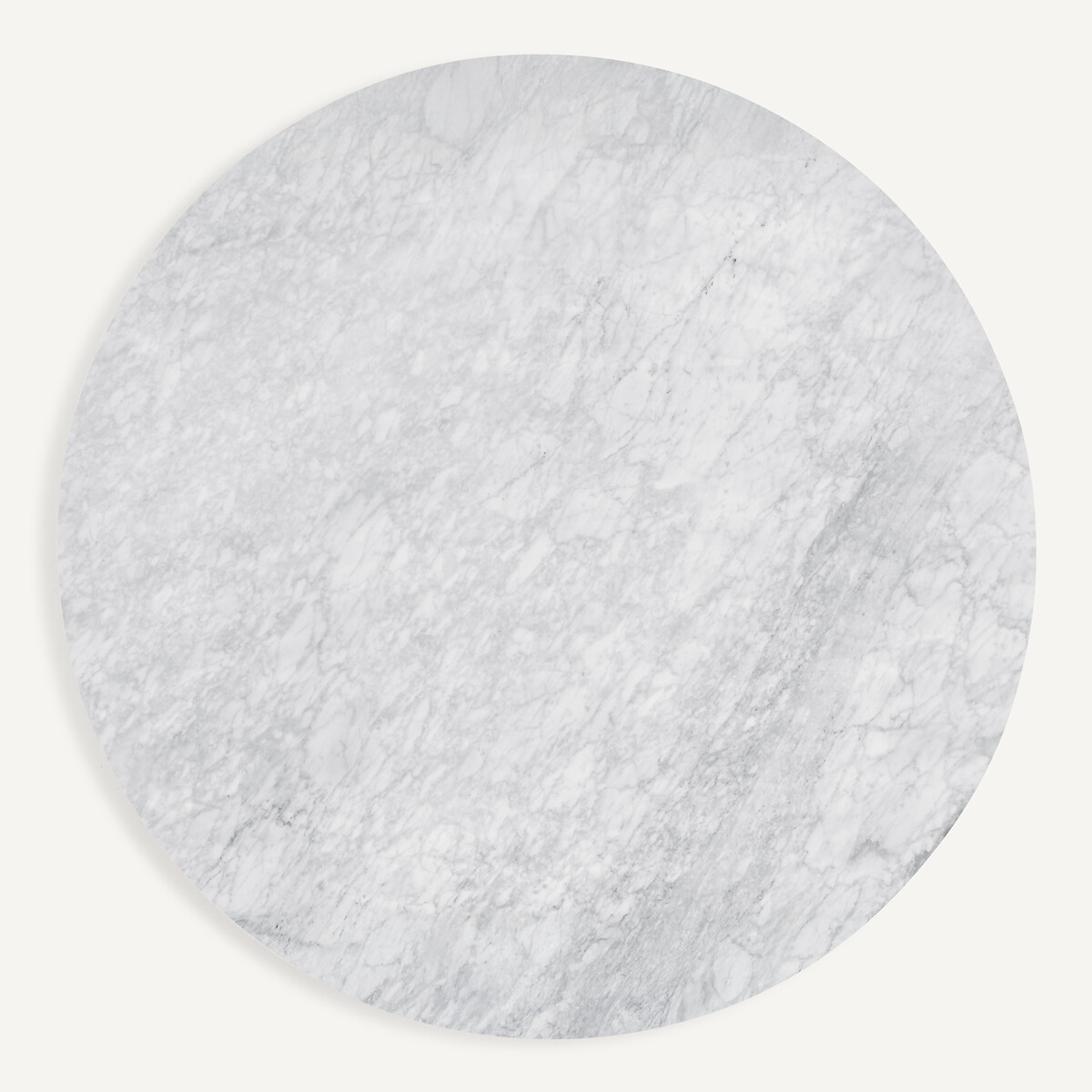 Plateau de table rond, en marbre, diamètre 137 cm, ROUNDO marbre blanc, AM.PM