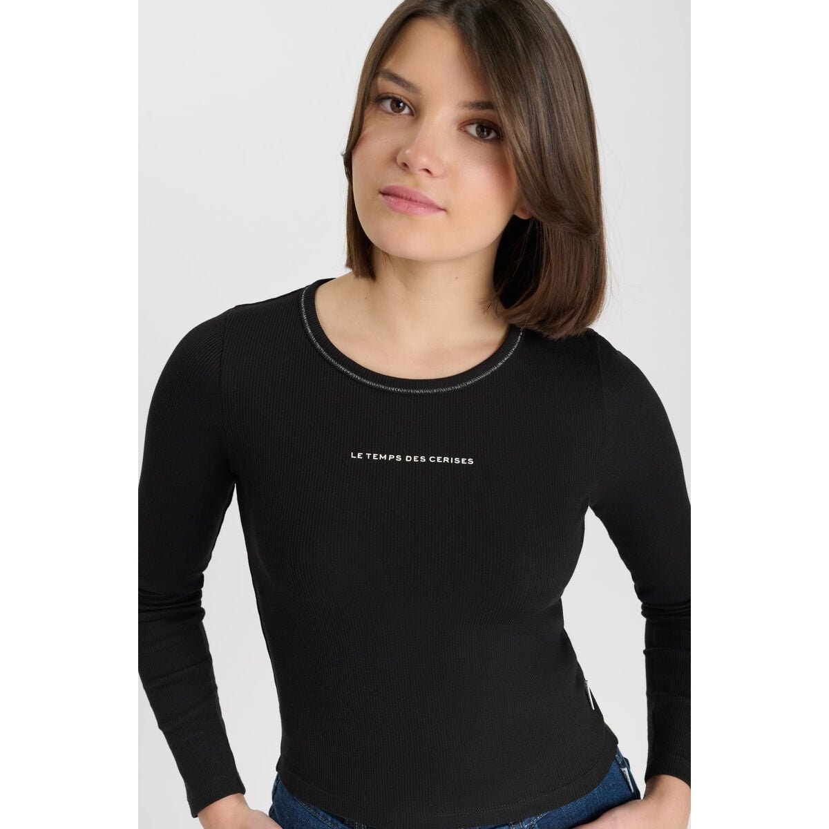 Tee-Shirt ALINEGI black, LE TEMPS DES CERISES