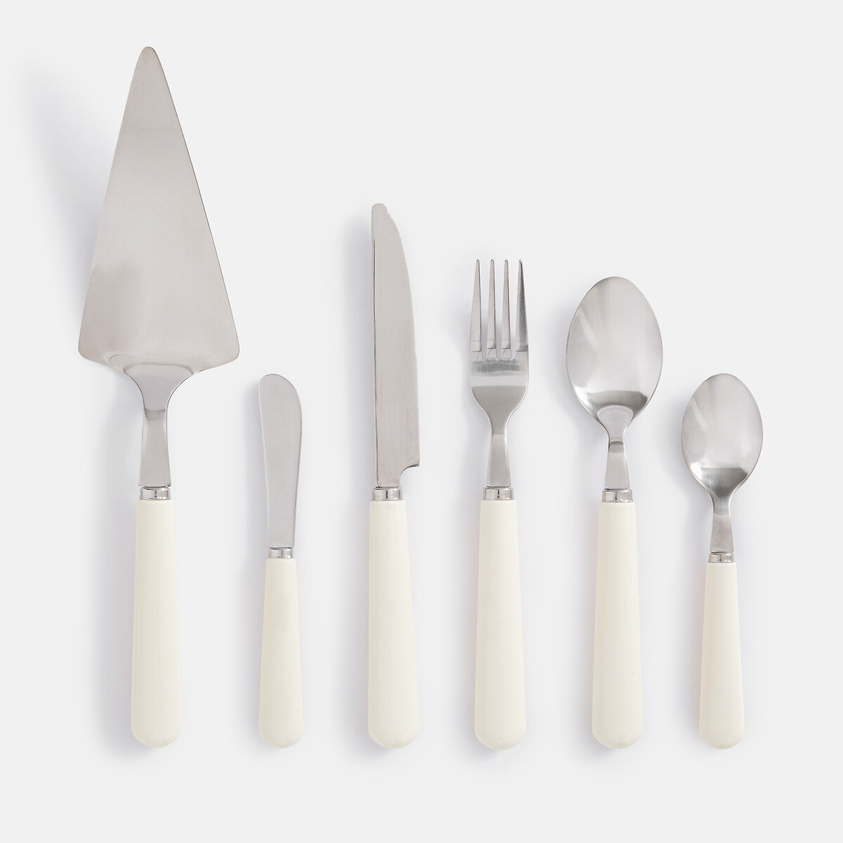 Juego de 4 cuchillos para mantequilla, POLLA crudo, LA REDOUTE INTERIEURS