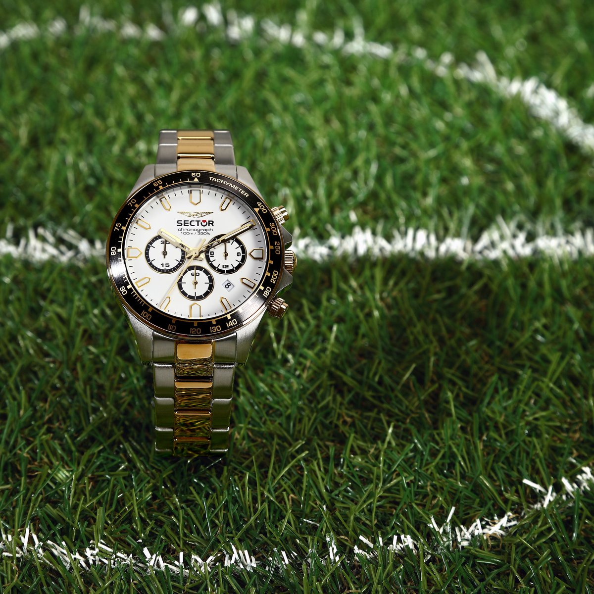 Montre-chronographe 230 blanc, mat, SECTOR NO LIMITS