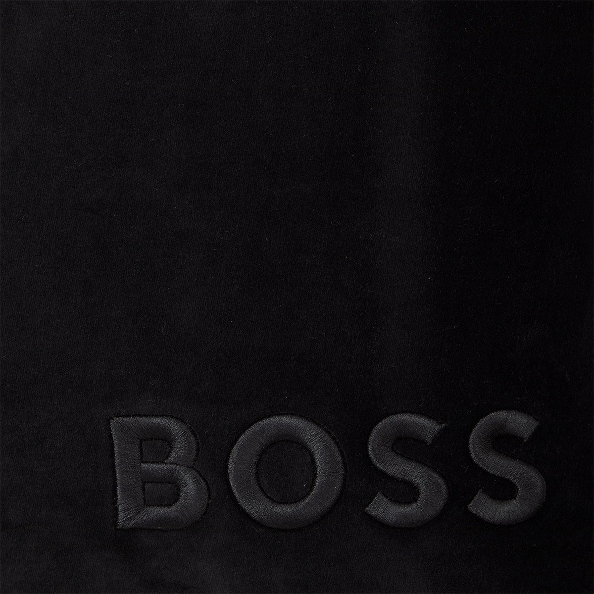 Housse de coussin en coton synthétique noir, BOLD LOGO black, BOSS HOME
