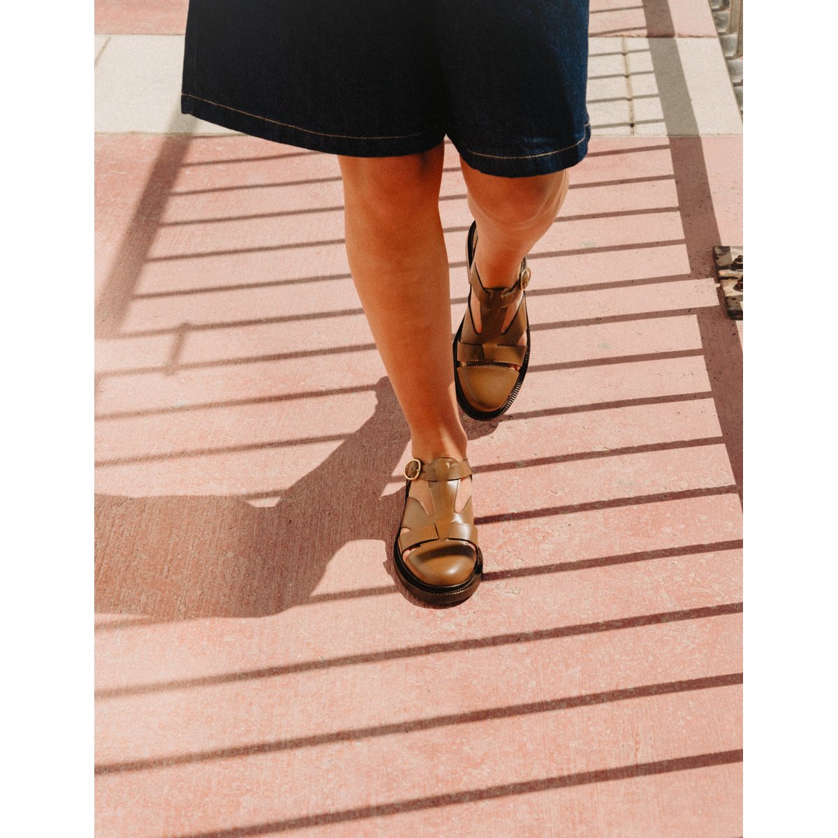 Derbies TEMI cuir box mocha, ODAJE