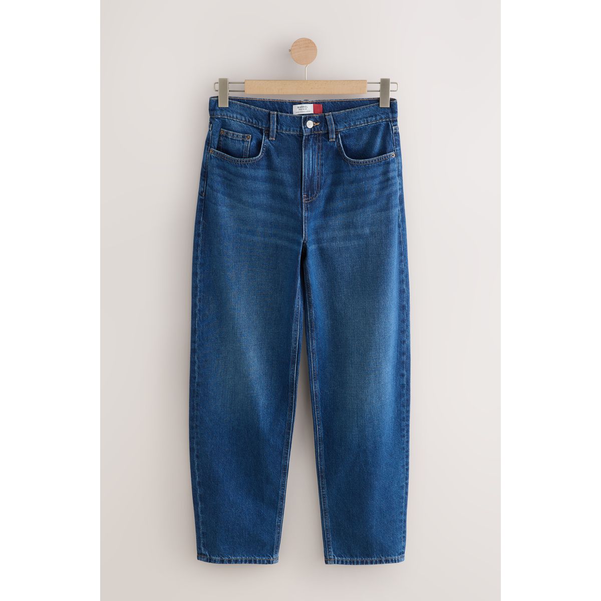 Jean coupe ample jean bleu foncé, NEXT