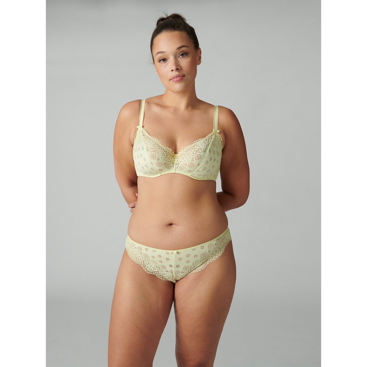 Soutien-gorge armatures, AIMÉE jaune, SIMONE PERELE